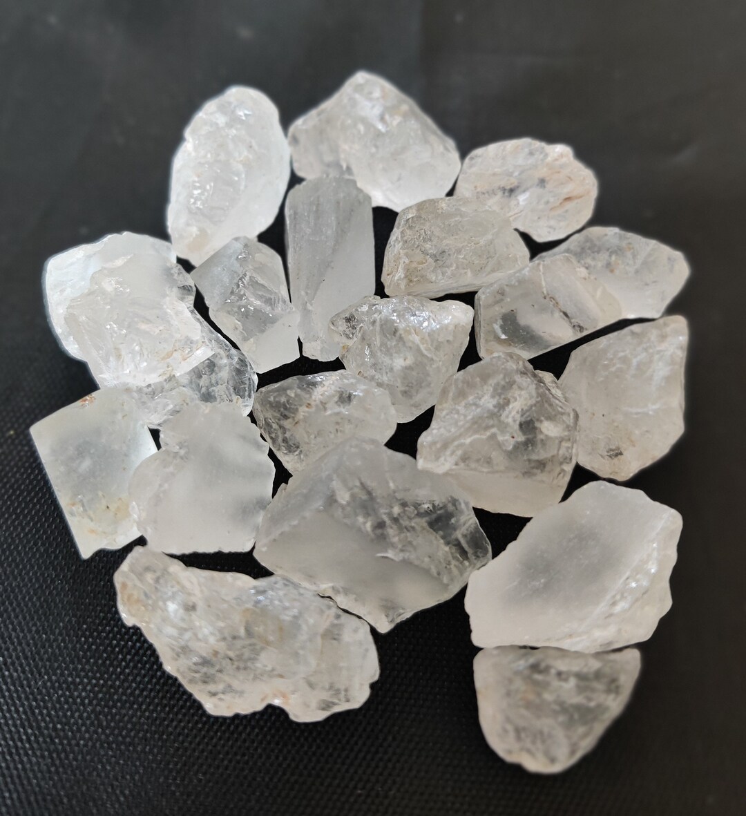 White Topaz Crystal Raw 10 / 25 Piece LOT White Topaz - Etsy