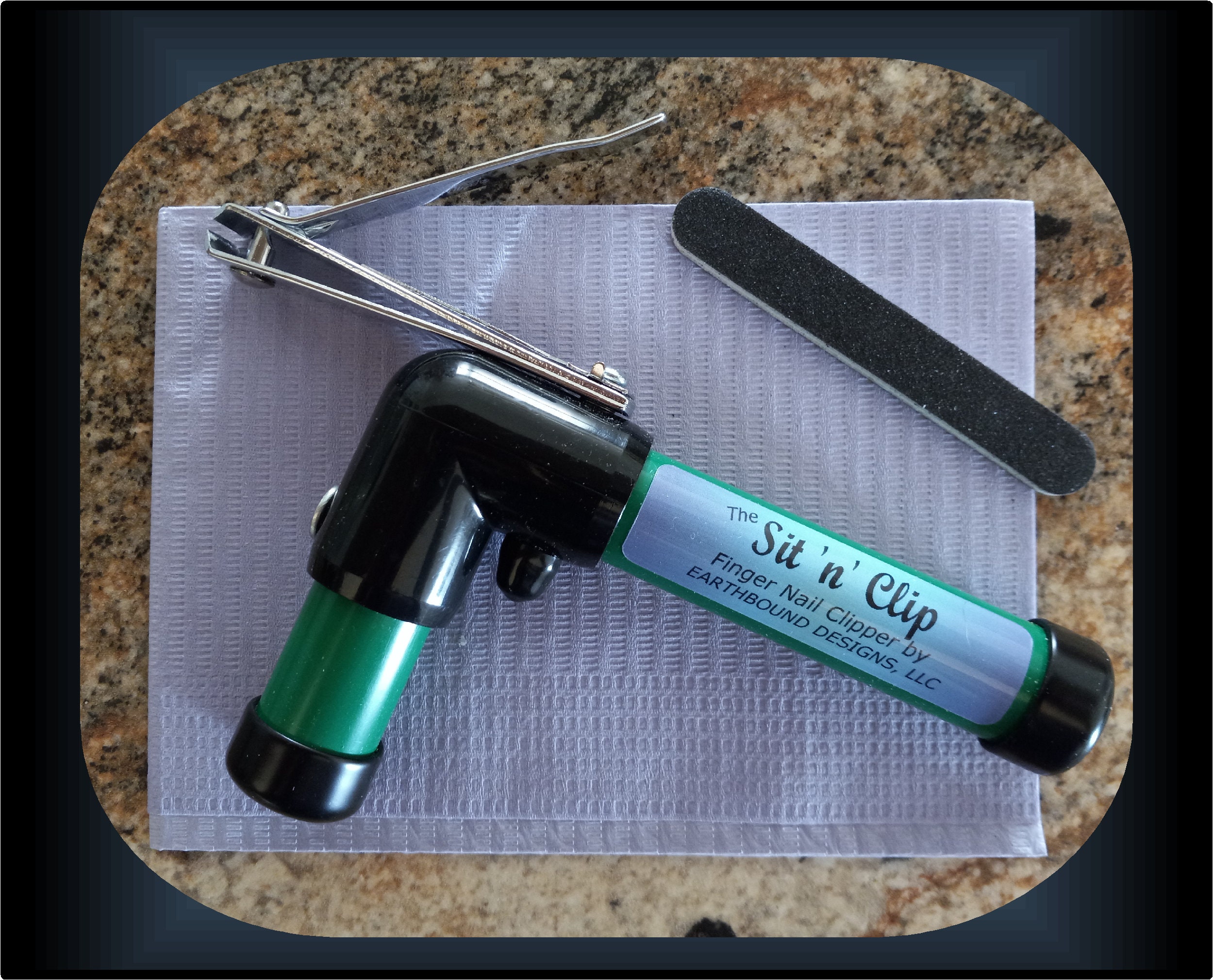 EASY Extended Reach Toe and Fingernail Clipper for Seniors Arthritic