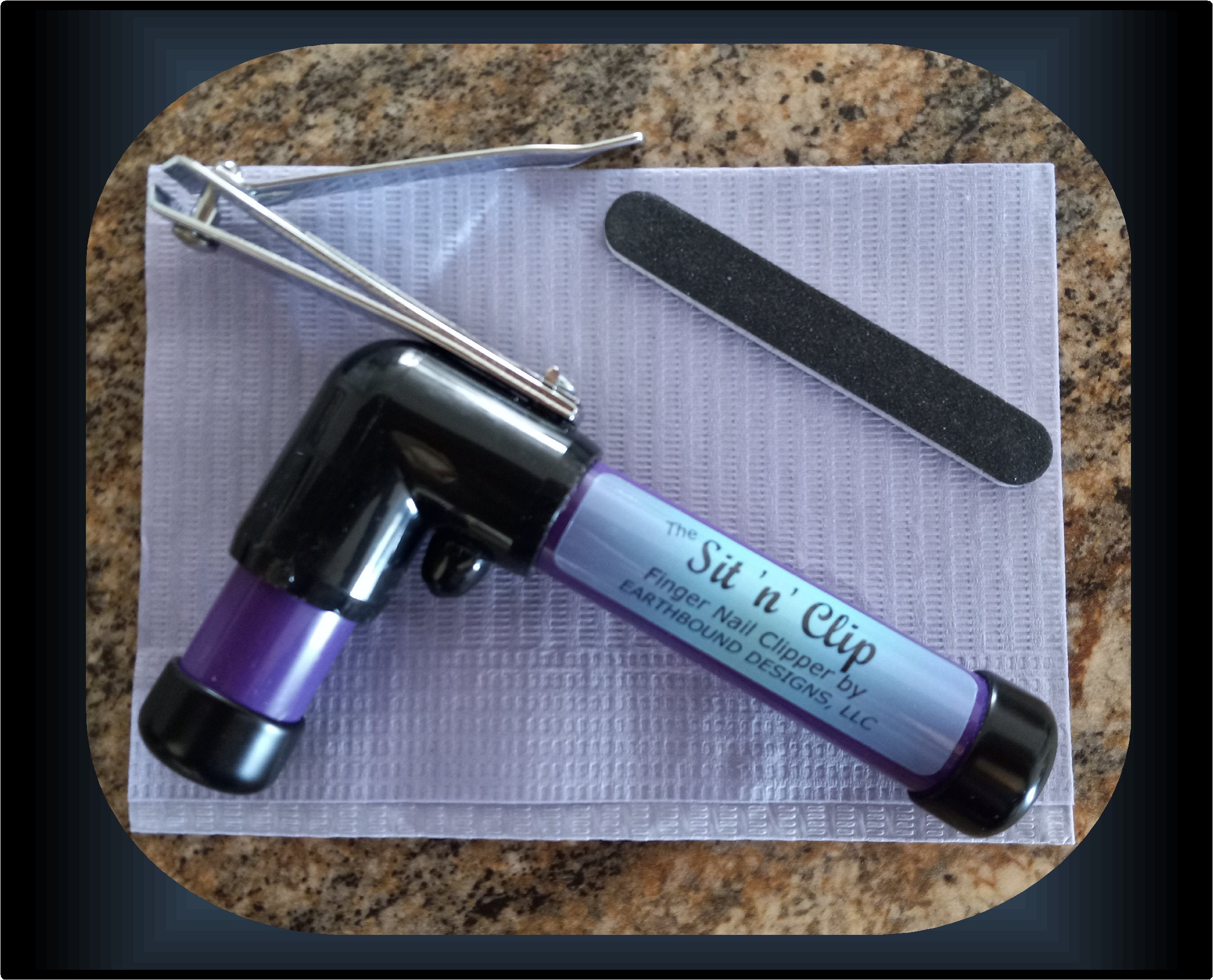 EASY Extended Reach Toe and Fingernail Clipper for Seniors Arthritic