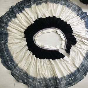 Hmong  handwoven cotton skirt vintage ( V54)