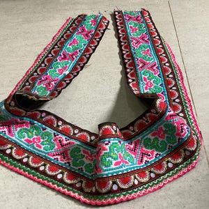 Hmong hand cross stitch embroidery vintage (DC416)