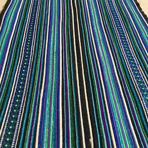 Hmong handmade fabric vintage 16.5 inches x 7 inches (Y215)