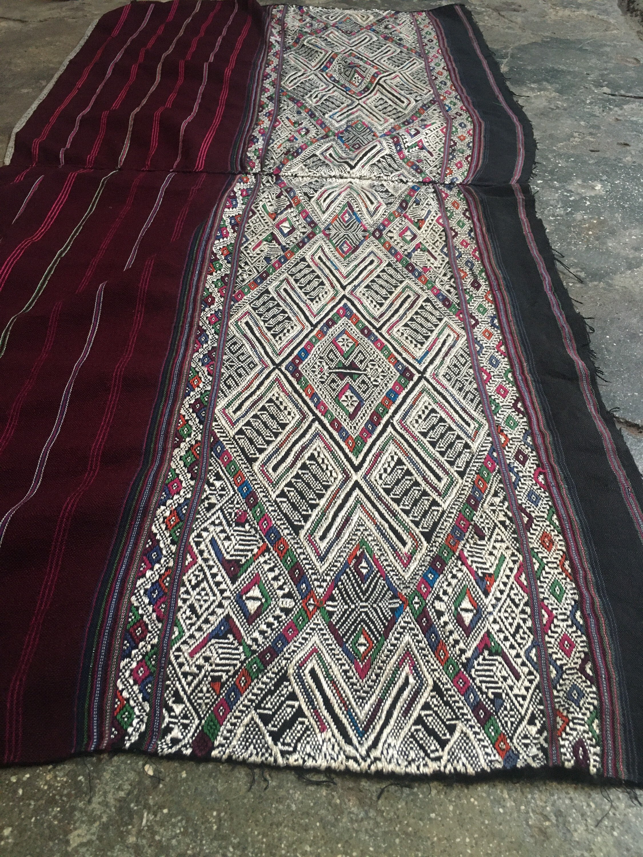 Tribal fabric vintage 553B Etsy