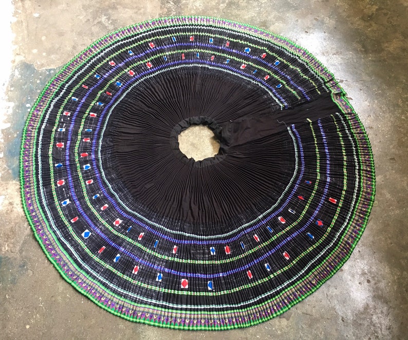 652 Vintage Hmong skirt