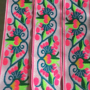 5cmx 2 meters Hmong fabric ribbon (D150)