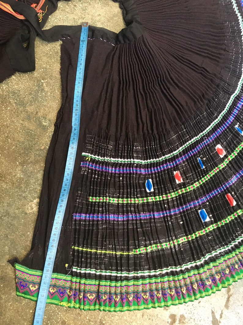 652 Vintage Hmong skirt