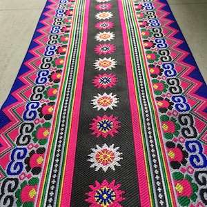 7.8 inches x 1yard Hmong ribbon ( D187)