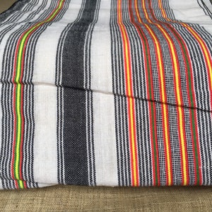 13”x 1 yard Hand woven Hmong cotton fabric (new 100%)