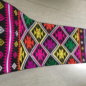 7.8  inches x 1 yard Hmong fabric ribbon (D119)