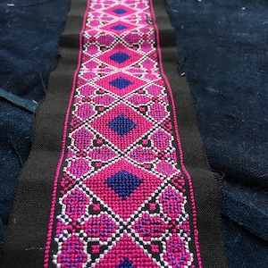 Hmong embroidery fabric  (T15)
