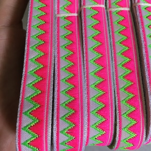 1.2 cmx 5 meters up Hmong ribbon (D101)