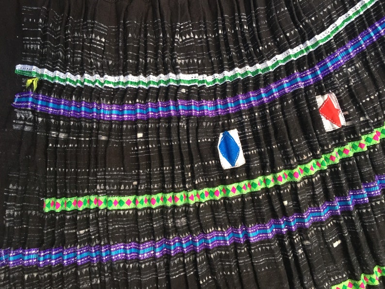 652 Vintage Hmong skirt