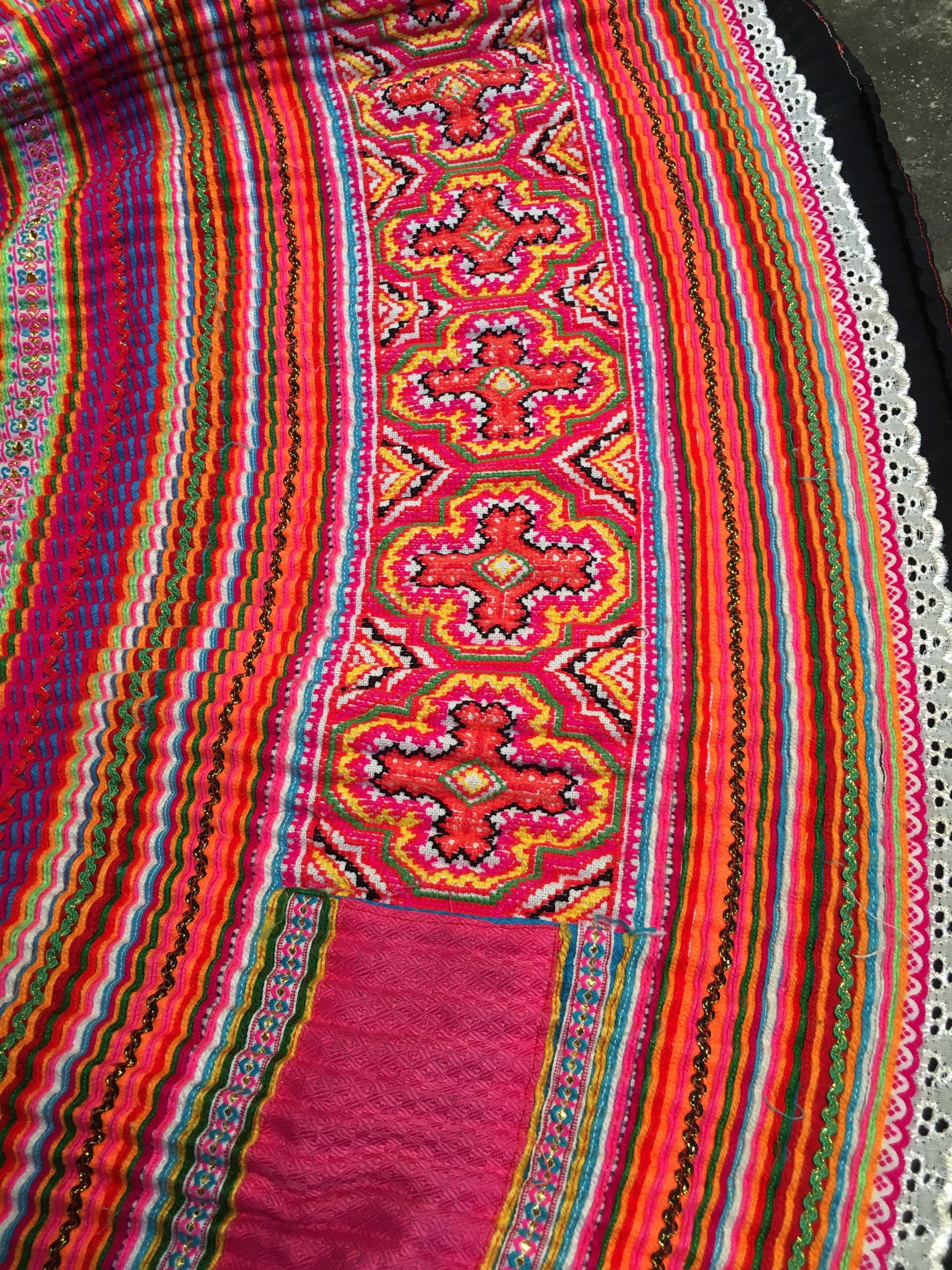 Vintage Hmong skirt 427 | Etsy