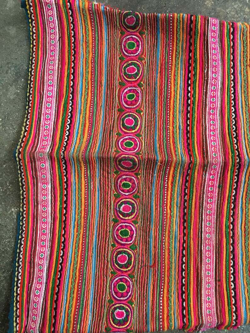1 pair Vintage Hmong sleeves 752A