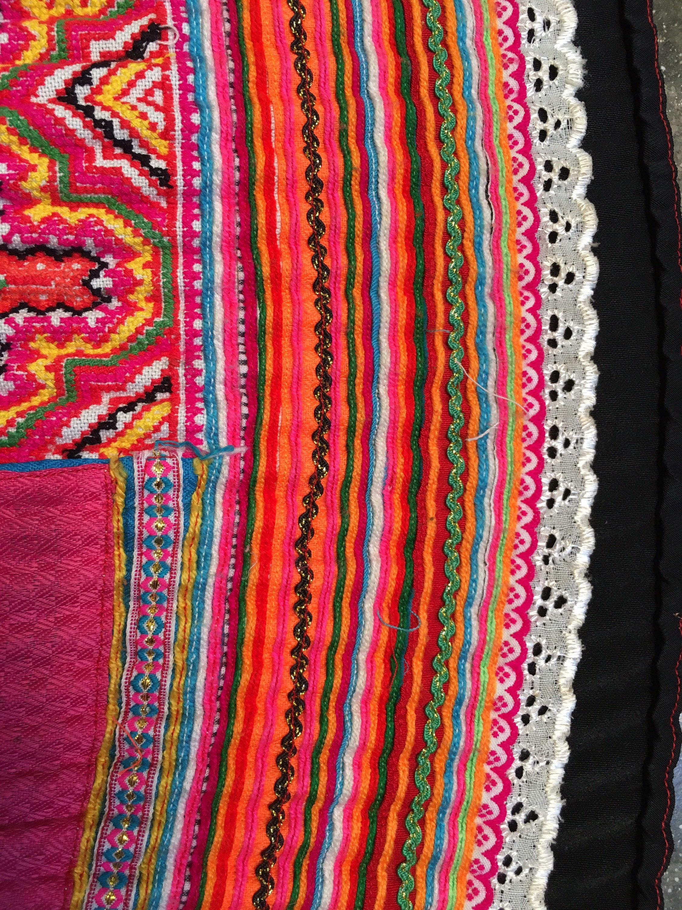 Vintage Hmong skirt 427 | Etsy