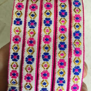 1cmx 5meters up Hmong ribbon (D91)