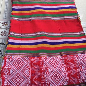 38cmx1 yard hand woven Thai ethnic fabric ( VT4)