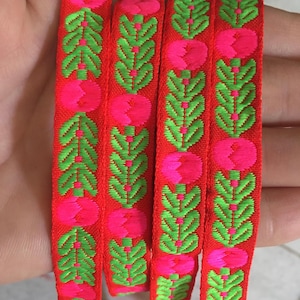 1cmx 5meters up Hmong ribbon (D80)