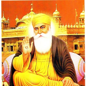Guru Nanak Dev ji Digital Poster
