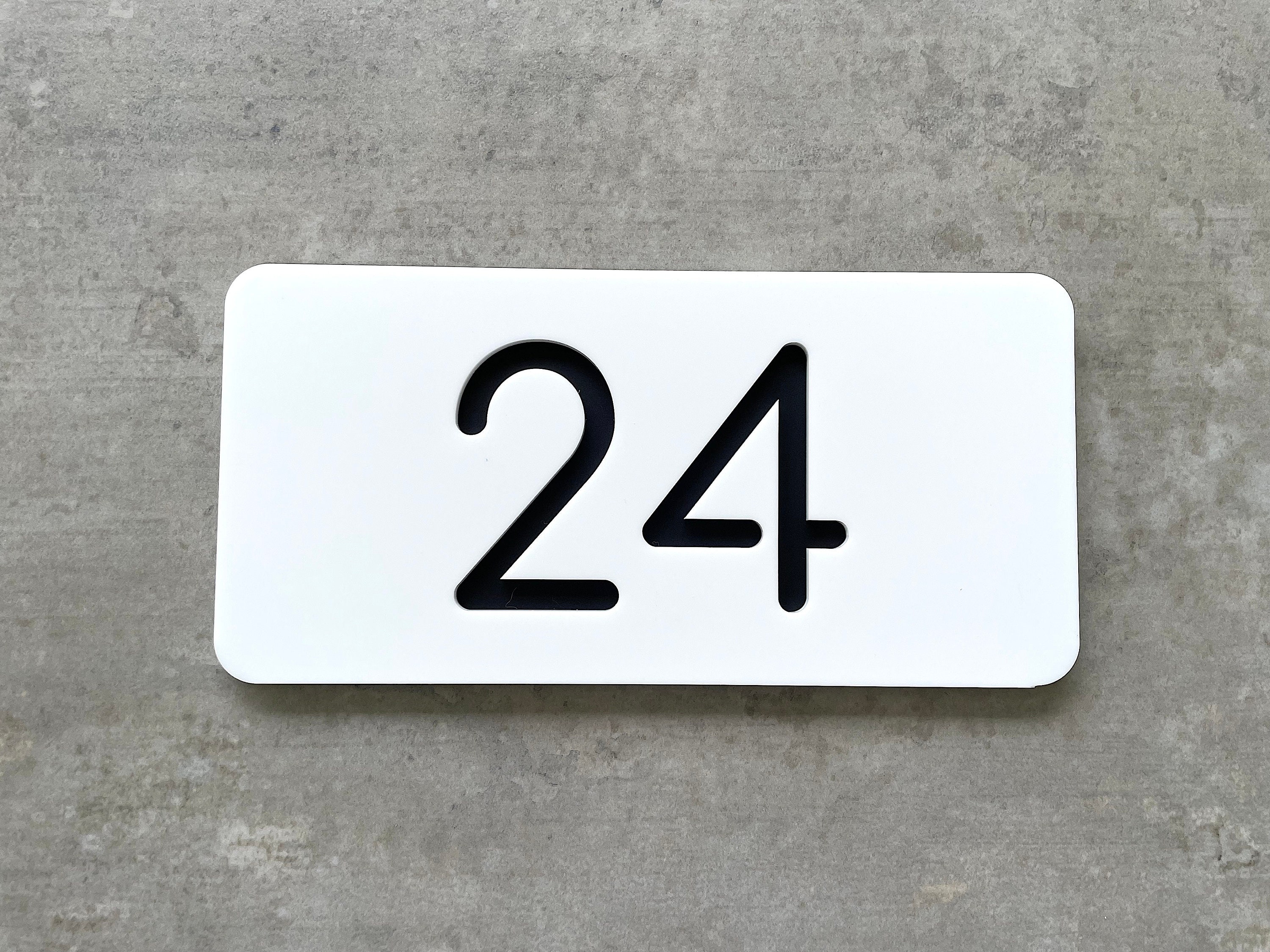 House Numbers House Number Signs Unit Numbers Apartment Etsy Australia
