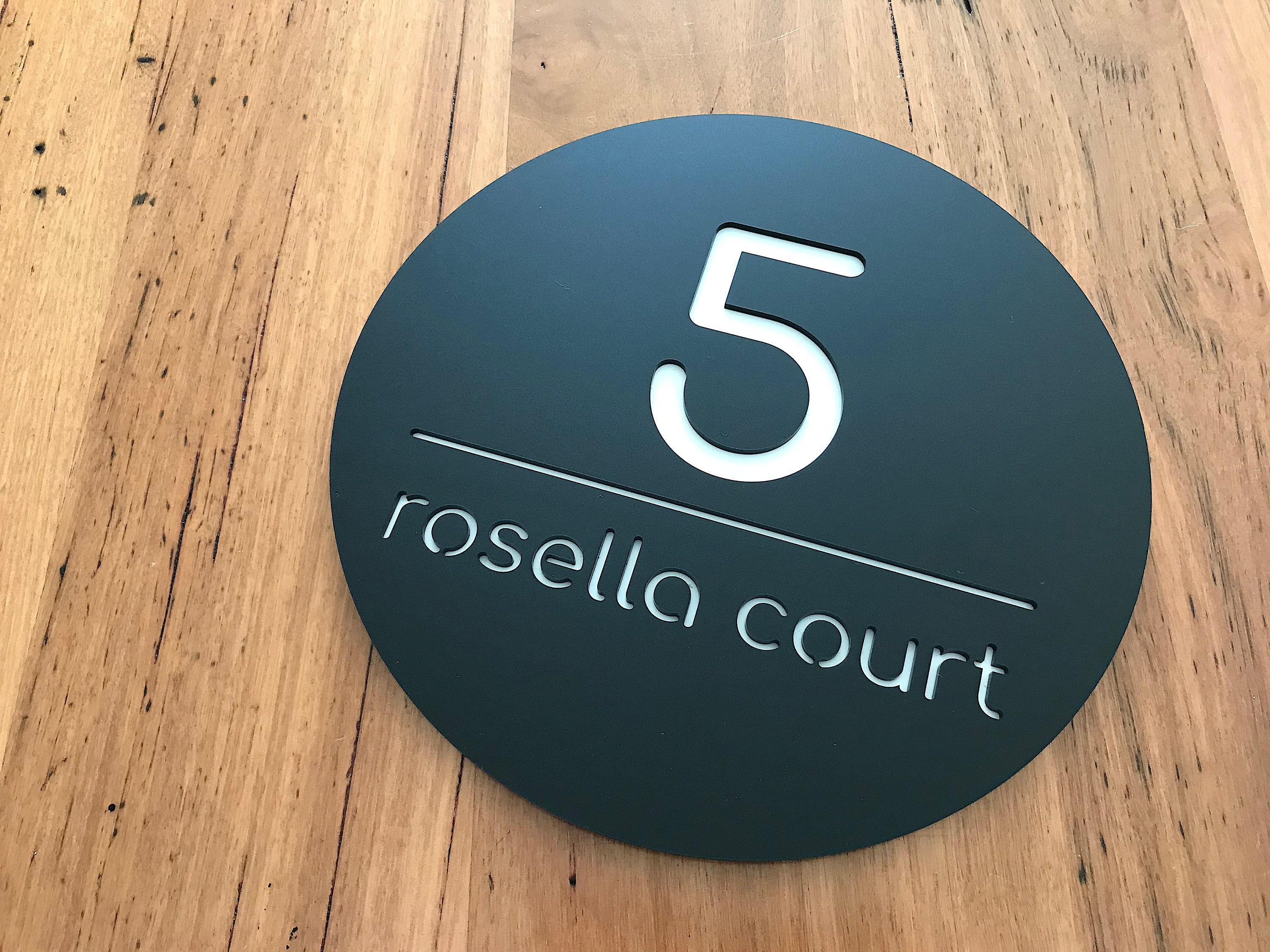 House Numbers House Number Sign Housewarming Gift Etsy