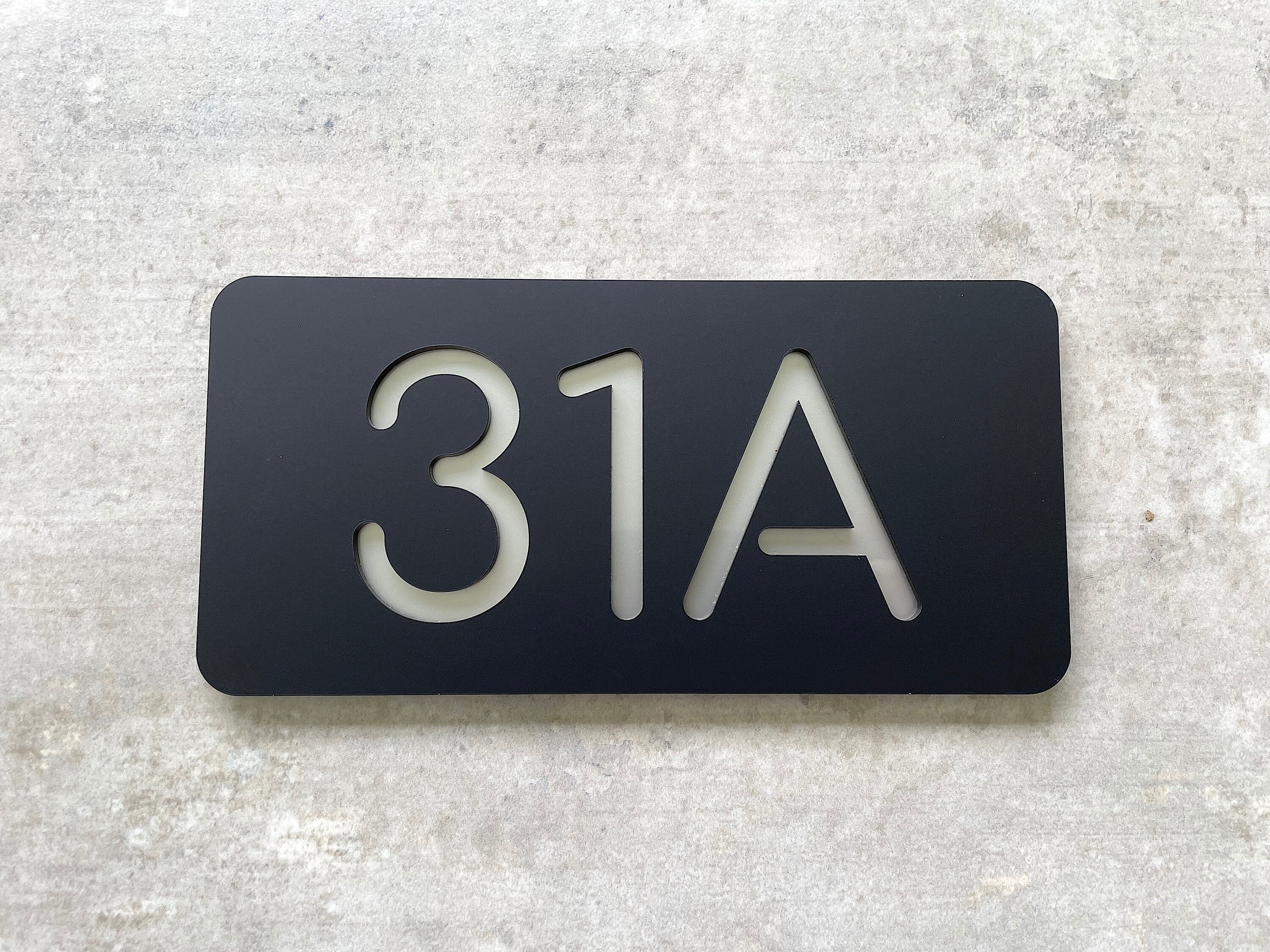 House Numbers House Number Signs Unit Numbers Apartment Etsy Australia
