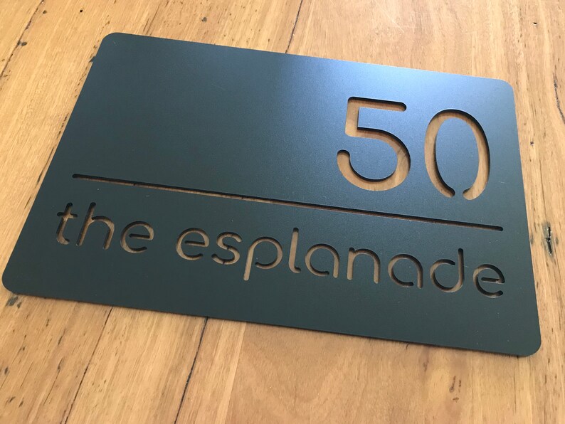 Personalised House Number Street Name Letterbox Mailbox Etsy