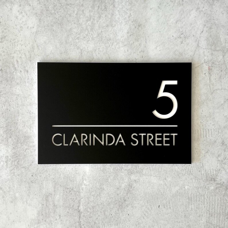 House Numbers | House Number Signs | Housewarming Gift | Letterbox ...