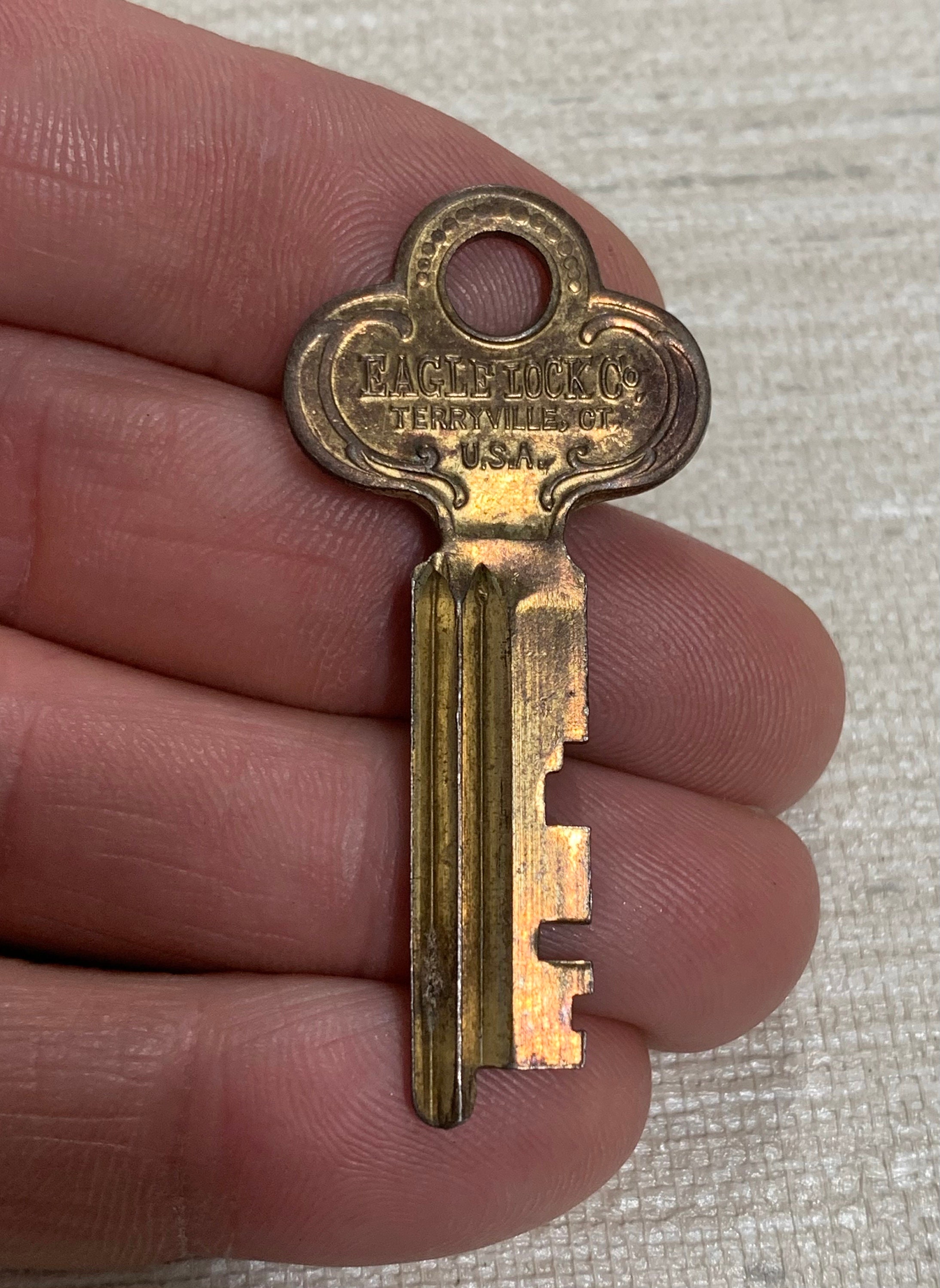 Antique Key Fob Keychain