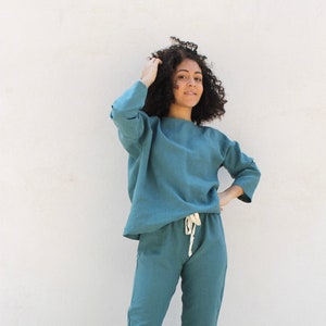 Linen pajama/Linen pajama Joyce/Basic Linen pajama/