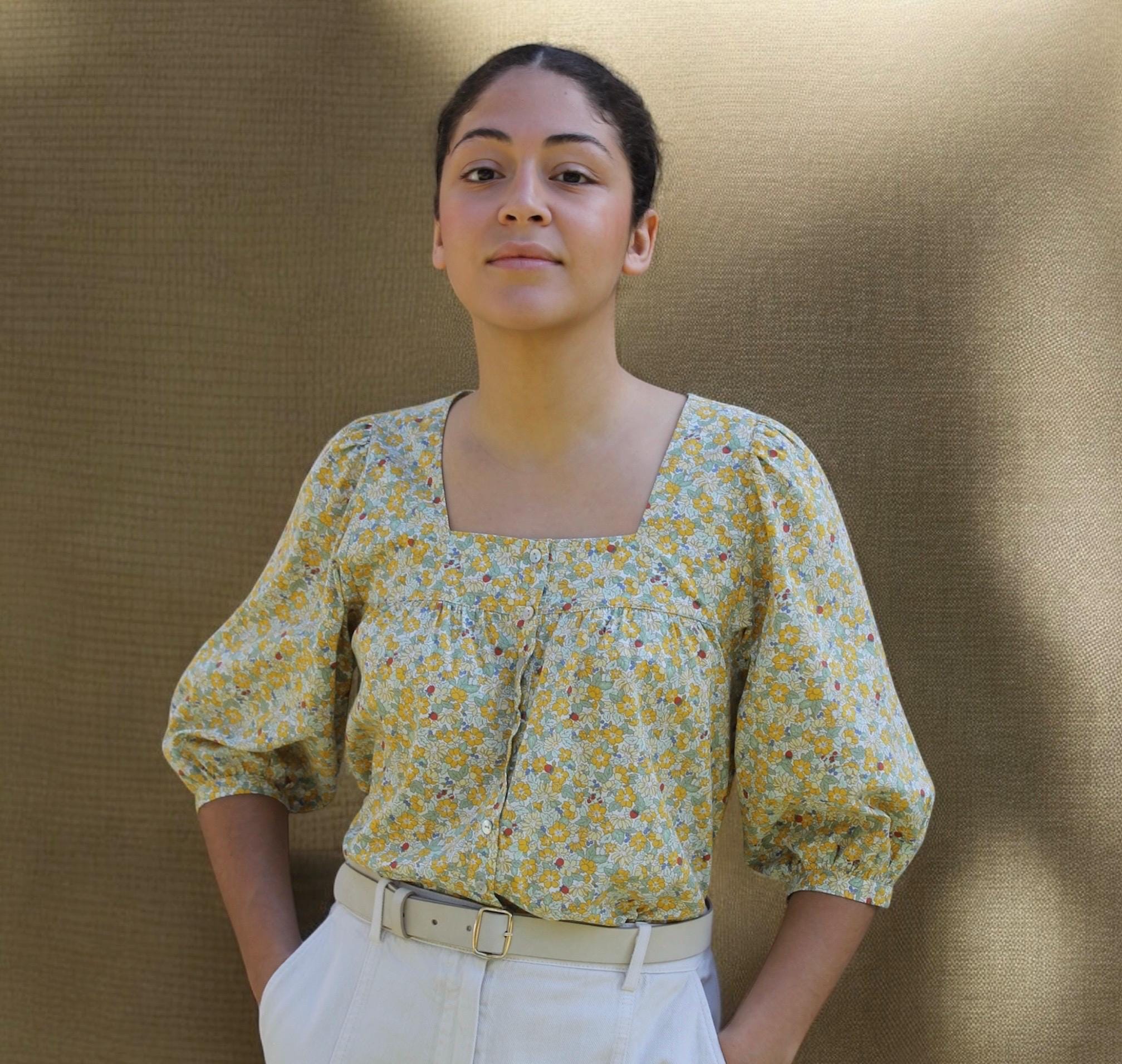 Liberty Print Blouse - Etsy