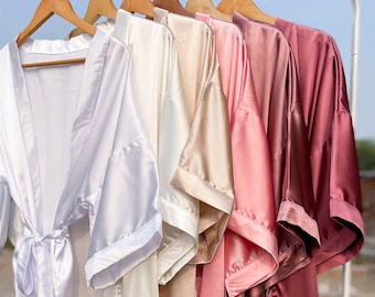 Vestaglia da damigella d'onore, sii la mia damigella d'onore, vestaglia da sposa, vestaglie personalizzate, vestaglie da sposa in seta, vestaglia taglie forti, vestaglie kimono, vestaglia kimono, vestaglia da sposa