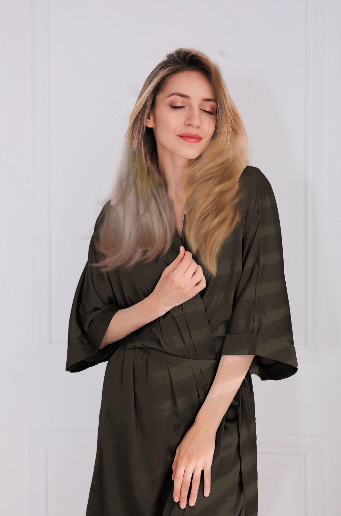 Bridesmaid Robes Bridal Robe Satin Robes Bridesmaid Robes Etsy