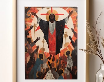 Ascension of Black Christ Renaissance, VERSION 1