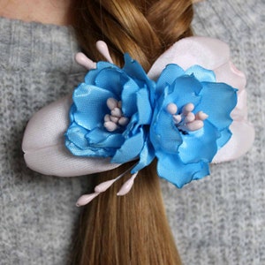Hair jewelry * Sakura *-hair blossom, flower for hair, Kanzashi