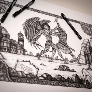 Digenis Akritas battling death