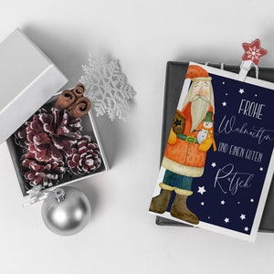 16 Christmas postcards SET 1 great Christmas postcards Christmas cards greeting cards for friends and family at Christmas image 4