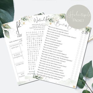 Hochzeitspiel Paket - Hochzeit Spiele Gastspiele