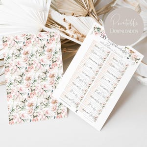 Seifenblasen Anhänger- Download Hochzeit PDF