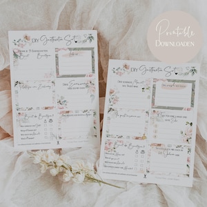 Downloaden - Bruiloftsgastenkaarten DIY zelf printen - Caitlin