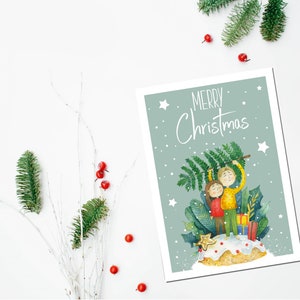 16 Christmas postcards SET 1 great Christmas postcards Christmas cards greeting cards for friends and family at Christmas image 5