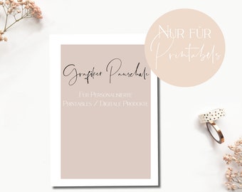 Personalized Printables - Downloads