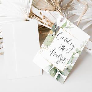 Einladungskarten Hochzeit Klappkarte