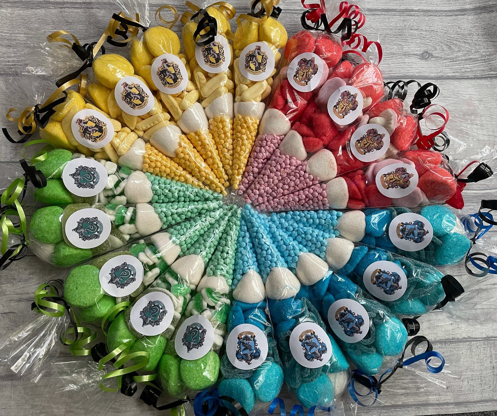 Harry Potter Themed PreFilled Sweet Cones Stocking Fillers Etsy