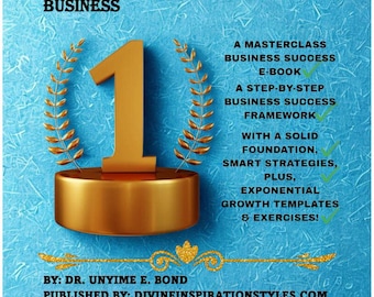 Business Success Masterclass E-Book: Step-by-Step Guide (PDF Download)