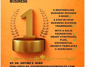 Business Success Masterclass E-Book: 12-Chapter Guide, Templates (PDF Download)