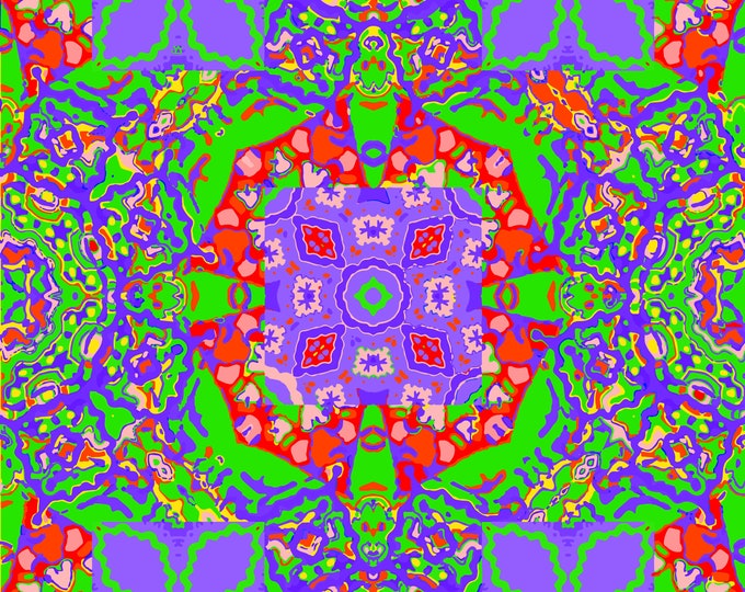 Rich- skulls and bones designer scarves - square scarf in green