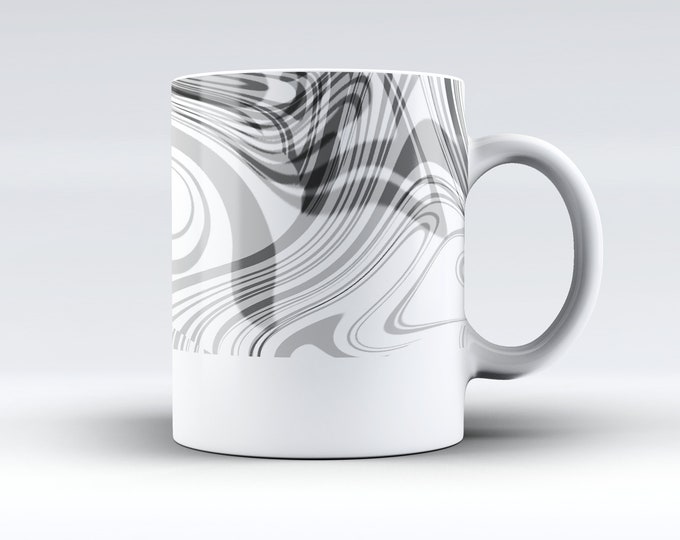 Grey Swirl Marble Effect .DesignS for living space.