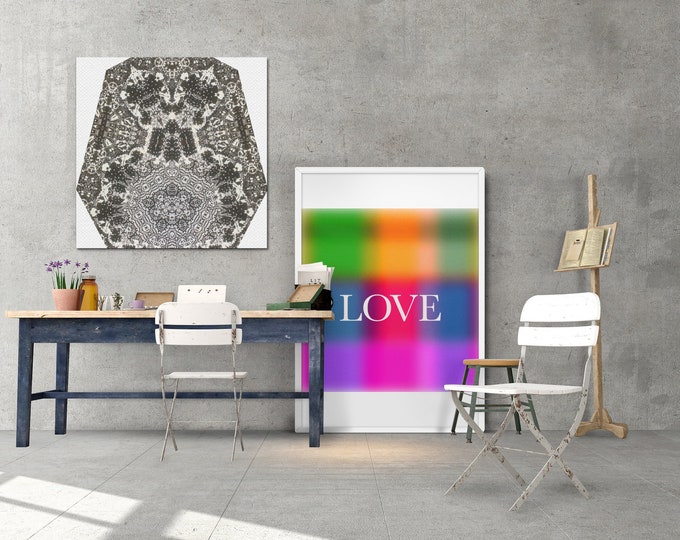 persian inspired Comtemporary  geometric abstract art.By Persian born. Artist