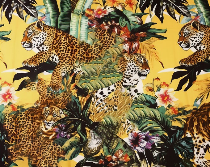 beautiful tropical paradise tigers scarve
